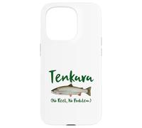 Tenkara No Reel Is No Problem Fly Fishing Trucha Kebari Carcasa para iPhone 15 Pro