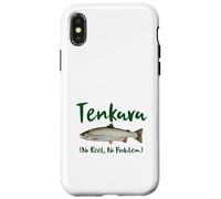 Tenkara No Reel Is No Problem Fly Fishing Trucha Kebari Carcasa para iPhone X/XS