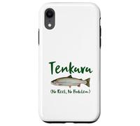 Tenkara No Reel Is No Problem Fly Fishing Trucha Kebari Carcasa para iPhone XR