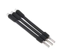 Tenlacum 4 mm hexagonal flexible extensión destornillador broca titular de conexión de eje de enlace puntas (132 mm)