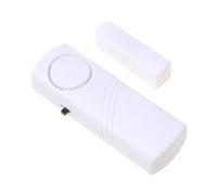 Tenlacum Kit de seguridad para el hogar con sensor de contacto magnético para ventana y puerta, fácil de instalar