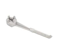 Tenlacum Llave de tambor universal para abrir barriles de 10, 15, 20, 30 y 55 galones, funciona con tapones de 5 cm y 3/4 pulgadas - abridor de barriles - Herramienta de apagado de gas