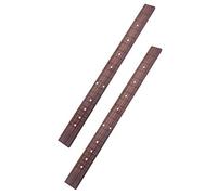 Tenlacum Rosewood 21 trastes 3 cuerdas caja de cigarrillos guitarra diapasón partes (2 unidades)