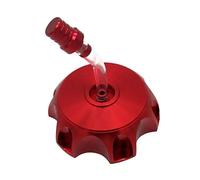 Tenlacum - Tapón de depósito de combustible de aluminio CNC con manguera de ventilación, para ATV y motos de 140, 150 y 160 cc