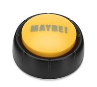 Tenlacum Zumbadores de botón de sonido Yes And No And Sorry And Maybe para juegos, zumbadores de respuesta, zumbadores de juego para fiestas y aulas (#003)