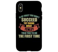 Tenley Personalized Name Shirt Tenley First Name Carcasa para iPhone X/XS