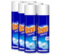 Tenn - Limpia Cristales y Azulejos Avanzado: Fórmula en Espuma para Brillo Duradero y Limpieza Sin Marcas, Pack de 6 x 500ml - óptimo para Hogar y Coche