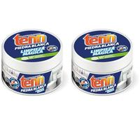 Tenn Piedra Blanca Limpieza 375g: Limpiador Universal con Arcilla - Desengrasa y Abrillanta Todas las Superficies (Paquete de 2)