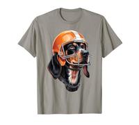 Tennessee Coonhound Dog Sport Lovers | Orange Football Camiseta