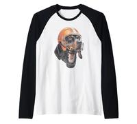 Tennessee Coonhound Dog Sport Lovers | Orange Football Camiseta Manga Raglan