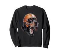 Tennessee Coonhound Dog Sport Lovers | Orange Football Sudadera