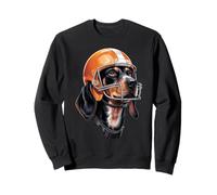 Tennessee Coonhound Dog Sport Lovers | Orange Football Sudadera