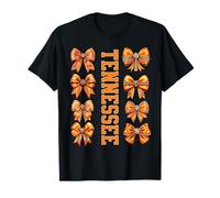 Tennessee Coquette Orange Bows, Women Girls Tween Kids Camiseta