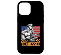 Tennessee Cowgirl Nashville Country Music Fan Guitar US Flag Carcasa para iPhone 12 Pro MAX