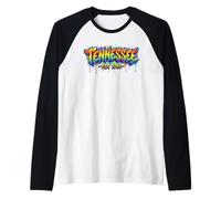 Tennessee EST 1796 - Graffiti Style TN State Pride Urban Camiseta Manga Raglan