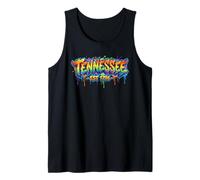 Tennessee EST 1796 - Graffiti Style TN State Pride Urban Camiseta sin Mangas