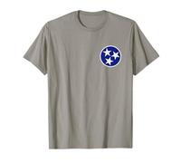 Tennessee Flag, Vintage Tennessee Tri-Star Camiseta
