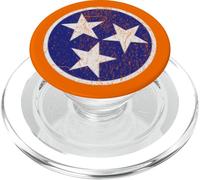 Tennessee Flag, Vintage Tennessee Tri-Star PopSockets PopGrip para MagSafe