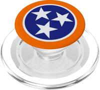 Tennessee Flag, Vintage Tennessee Tri-Star PopSockets PopGrip para MagSafe