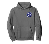 Tennessee Flag, Vintage Tennessee Tri-Star Sudadera con Capucha