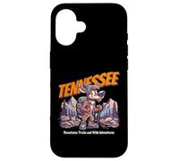 Tennessee, Hiking, Mountains, Camping Carcasa para iPhone 16