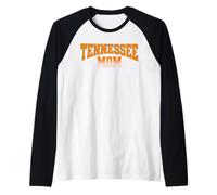 Tennessee Mom - State Pride Graphic for TN Mothers Camiseta Manga Raglan