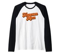 Tennessee Mom State Pride Southern Mama Women's Camiseta Manga Raglan