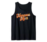 Tennessee Mom Vintage Patchwork State Design Camiseta sin Mangas