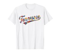 Tennessee Patchwork Script Southern Pride Women's Camiseta