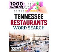 Tennessee Restaurants Word Search: Large Print
