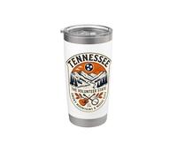Tennessee Smoky Mountains, The Volunteer State Vaso térmico de acero inoxidable de doble pared