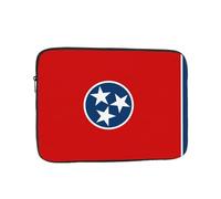 Tennessee State Flag - Funda unisex a prueba de golpes para laptop, hecha de tela Oxford de alta densidad, práctica apertura con cremallera