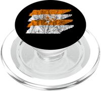 Tennessee State Flag Outline Proud Tennessean Football Fan PopSockets PopGrip para MagSafe