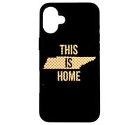 Tennessee State Outline Tennessee This is Home Carcasa para iPhone 16 Plus