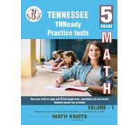 Tennessee State (TNReady) , 5th Grade MATH Practice Tests ,Volume 1