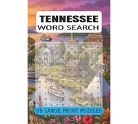 TENNESSEE WORD SEARCH PUZZLE BOOK: Volunteer State Word Search Puzzle Book Featuring Smoky Mountains and Nashville Puzzles (9x6, 110 Pages) Ideal for Music Lovers, Travellers and Outdoor Enthusiasts