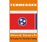 Tennessee Word Search Puzzle Book: Word Searches with easy to read print about Tennessee, Smoky Mountains, Country Music and more | 6x9inches 100 ... … Gift for Vacations, Holidays and Free Times