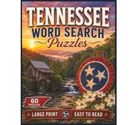 Tennessee Word Search Puzzles: For Kids & Adults of All Ages! | 8.5x11 in. | 60 Puzzles | Large Print | Easy to Read (The Americana Series)