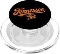 Tennessee Yarn Script Look Floral Southern Pride Design PopSockets PopGrip para MagSafe