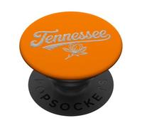 Tennessee Yarn Script Look Floral Southern Women and Kids PopSockets PopGrip Adhesivo