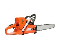 TENNIEX Motosierra de gas de 2 tiempos de 72 cc, motosierra a gas de 24 pulgadas, motosierras de gasolina inalámbricas de mano con refrigeración por aire, sierras de cadena portátiles para árboles