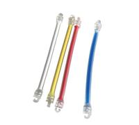 Tennis Dampener - Peso ligero de silicona pieza 2,5 g, Shock Reduction Part, String Bed Vibration Control Accessory, Tennis Racquet Dampener Replacements | Competitive Rallies Coaching Drills Club