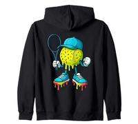 Tennis Drip para niños Ice Cream Feel The Drip Top Spin Tennis Sudadera con Capucha
