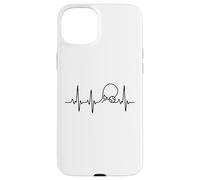 Tennis Heartbeat EKG Pulse Minimalist Player Carcasa para iPhone 15 Plus