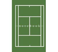 Tennis Notebook Green Grass Court: Your Essential Companion for Match Day and Practice | 5.5 x 8.5 inc. 200 lined pages