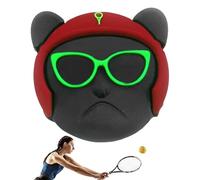 Tennis Racquet Dampeners - Silicona Protective Tennis Racket Dampener - Decorative Cartoon Hochzeitstaennis Accessories for Joint Protection ennis Racket Racqueball