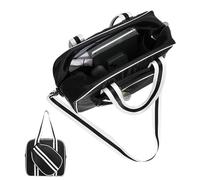 Tennis Tote Bag Waterproof Racket Holder Large Sports Duffle Organizer Lightweight Gear Carrier with Shoulder Strap Ideal for Training, Court Sessions, Outdoor Matches, Daily Travel, 36x13x34cm