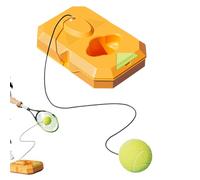 Tennis Trainer Set, Practice Ball Trainer, Portable Training Tool, Rebound Ball Equipment, Elastic String Base for Beginners Adults Teens Fielding Gym Outdoor Backyard Park Solo Practice Exercise