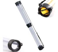 Tennis Tube, Ball Picker, 42.72x3.35x3.35in Grabber Tool, Sports Collector, Game Equipment, Large Capacity Design, Detachable Shoulder Strap for Men, Women, Coaches, Athletes, Practice Sessions