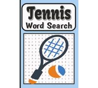 Tennis Word Search Puzzle Book: Tennis Themed Word Search Puzzle Activity Book about Court, Athlete, Sport, for Adults, Kids, Teens & Seniors , Large ... Gift, Travel (Sports Word Search Series)